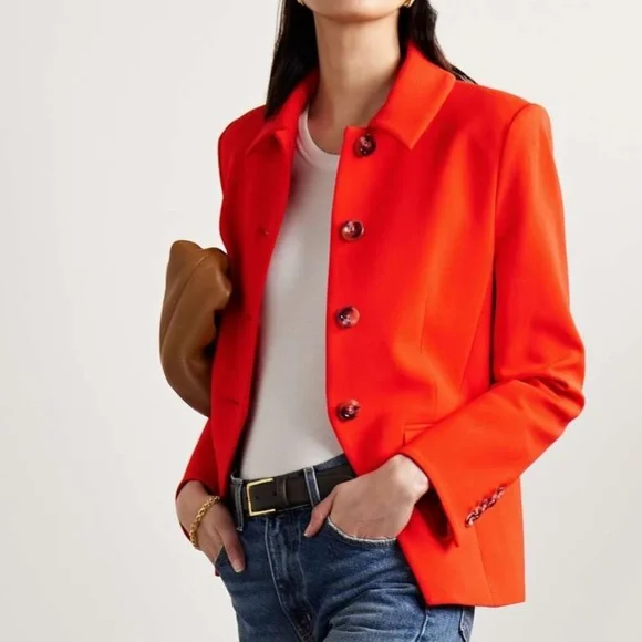 Veronica Beard Aire Dickey in flame - Picture 5 of 6